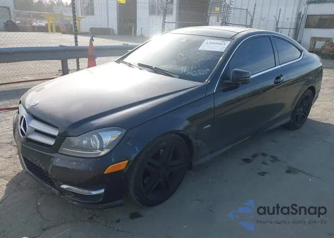 2012 Mercedes-Benz C 350 Sport 4Matic from USA, damaged, VIN WDDGJ8JB4CF809115